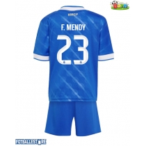 Real Madrid Ferland Mendy #23 Tredjedraktsett Barn 2025-26 Kortermet (+ Korte bukser)